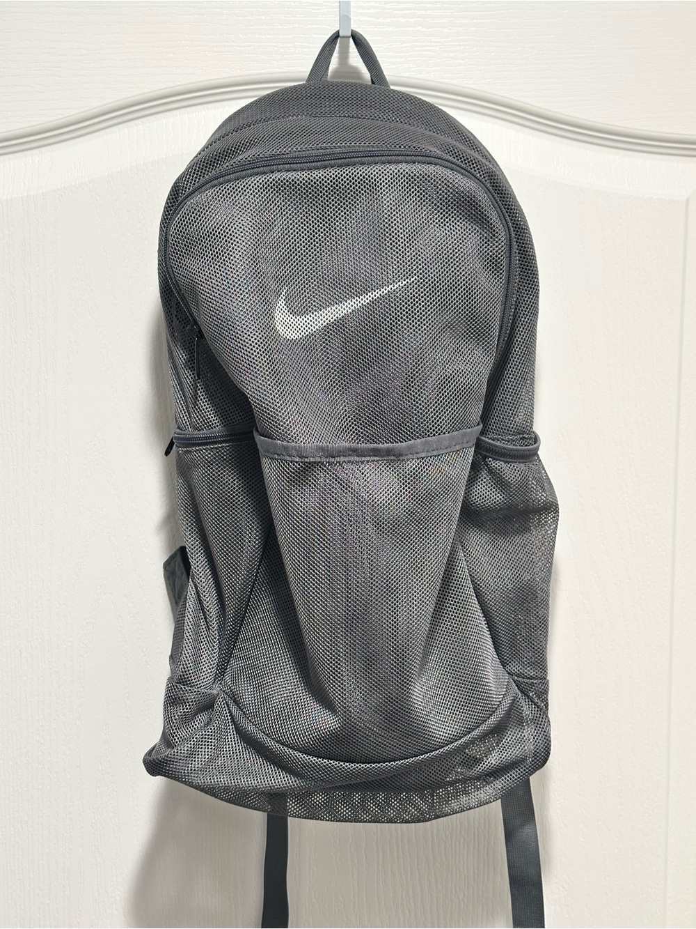 Nike Gray Mesh Backpack - NWOT